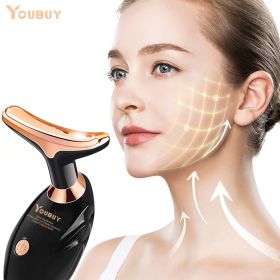 Smooths Wrinkles and Reduces the Signs of Aging with Face Massager for Women and Men - Neck and Eye Device (Battery-Free)