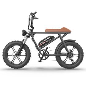 AOSTIRMOTOR STORM new pattern Electric Bicycle 750W Motor 20" Fat Tire With 48V 13AH Li-Battery