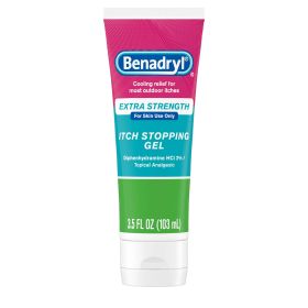 Benadryl Extra Strength Anti-Itch Topical Analgesic Gel;  3.5 fl oz