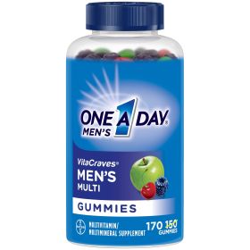 One A Day Men's Gummy Multivitamin for Men;  170 Count