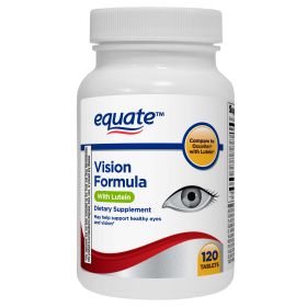 Equate Vision Formula with Lutein Tablets Dietary Supplement;  120 Count