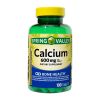 Spring Valley Calcium Tablets Dietary Supplement;  600 mg;  100 Count