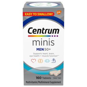 Centrum Silver Multivitamin for Men 50 Plus and Mineral Supplement Tablets;  160 Count