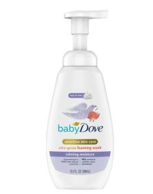 Dove Baby Foaming Wash Calming Moisture, Ultra Gentle Liquid Body Wash, 13.5 oz