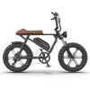 AOSTIRMOTOR STORM new pattern Electric Bicycle 750W Motor 20" Fat Tire With 48V 13AH Li-Battery