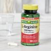Spring Valley L-Arginine Amino Acid Heart Health Supplement Capsules;  500 mg;  100 Count