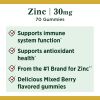 Nature's Bounty Zinc Immune Support Gummies;  30 mg;  70 Count