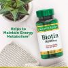 Nature's Bounty Biotin Supplement Rapid Release Softgels;  10000 mcg;  120 Count