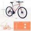 21 Speed Hybrid bike Disc Brake 700 C Road Bike For men women's City Bicycle