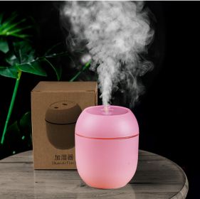 Car Humidifier Household Small Usb Air Silent Large Capacity (Option: Pink-USB)