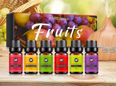 16 Theme Atmosphere Flameless Essential Oil Sets (Option: Fruit suit)