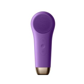 Pore Cleaning Brush Rejuvenation Waterproof Makeup Remover Beauty Instrument (Color: purple)