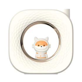 Fashion Household Small Moonlight Humidifier (Option: White-USB)