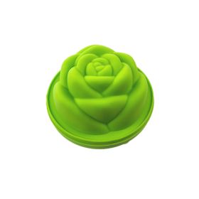 New Rose Ice Cube Silicone Mold (Option: Green Rose Ice Tray)