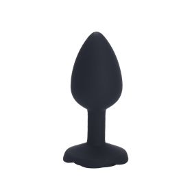 Red Rose Silicone Toy Supplies (Option: Black Rose Small)