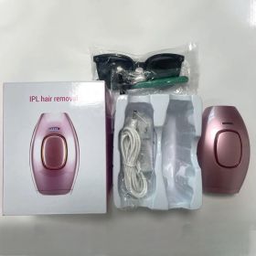 Household Whole Body Painless Laser Hair Removal Device (Option: Rose Gold-US)