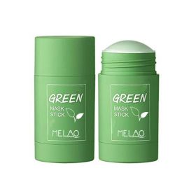 MELAO Green Tea Solid Clay Mask Stick Mild (Option: Green Tea Clay Mask Sticks 40g-1PC)
