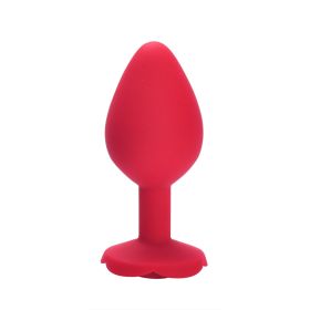 Red Rose Silicone Toy Supplies (Option: Red Rose Medium)