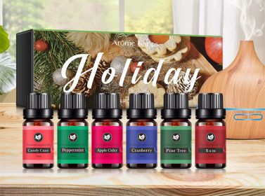 16 Theme Atmosphere Flameless Essential Oil Sets (Option: Holiday suit)