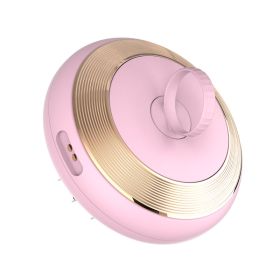 Multifunctional EMS Infrared Hair Generating Liquid Introducer Massage Comb (Option: Pink gold-USB)