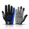 Bicycle Full Finger Cycling Bike Gloves Absorbing Sweat for Men and Women Bicycle Riding Outdoor Sports Protector