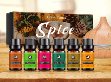 16 Theme Atmosphere Flameless Essential Oil Sets (Option: Fragrance suit)