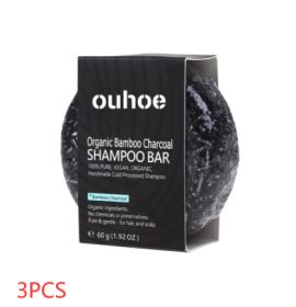 Foam Rich Deep Cleansing Moisturizing Shampoo Soap (Option: 60g-3PCS)