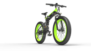 Bezior X1500 Full Suspension 1500W Motor 48V 26inch Wheel Foldable Electric Bike