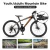 A24299 Rycheer Elecony 24 inch Mountain Bike Bicycle for Adults Aluminium Frame Bike Shimano 21-Speed with Disc Brake