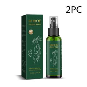 Ginseng Hair Growth Liquid Spray To Prevent Hair Loss (Option: 100ml box-2PCS)